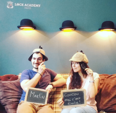 Emilie et Martin, détectives à la Lock Academy