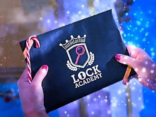 Enveloppe carte cadeau Escape Game Lock Academy paris