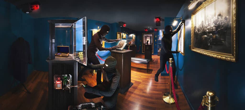 Décor immersif de la Lock Academy, Escape Game à Paris