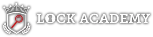 Lock Academy Escape game paris logo blanc ombre accueil