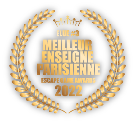 Meilleure enseigne parisienne 2022 - Lock Academy escape game paris 2022
